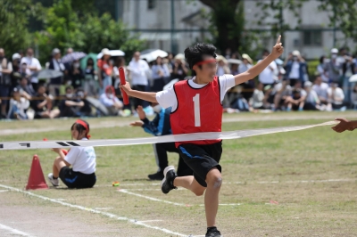 1年全員リレー