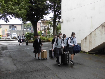 修学旅行前日