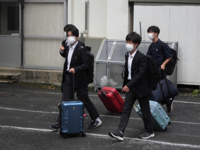 修学旅行前日