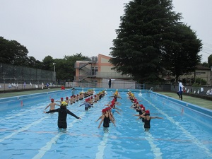 水遊び