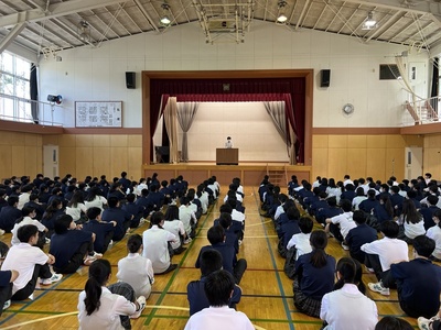 生徒会朝礼