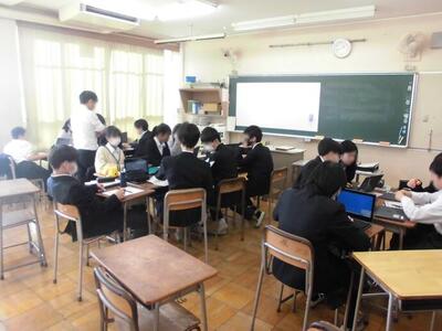 職場体験事後学習