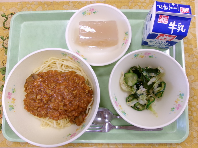 今日の給食