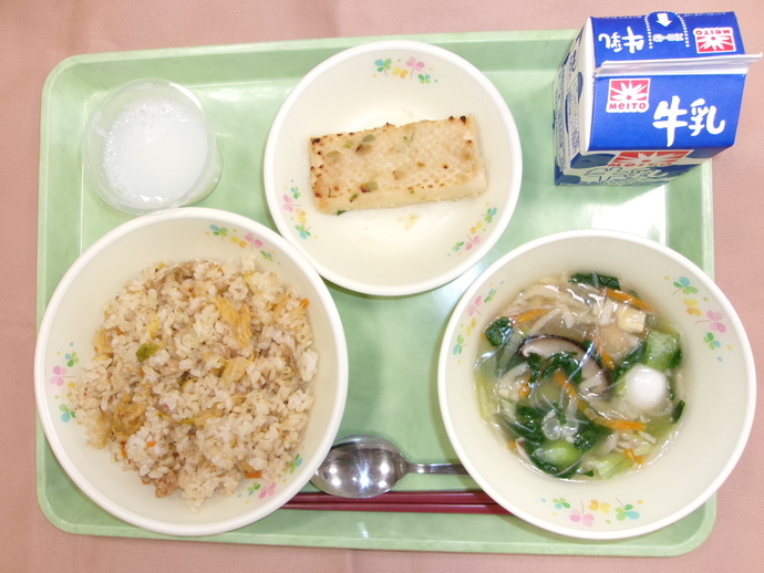 今日の給食