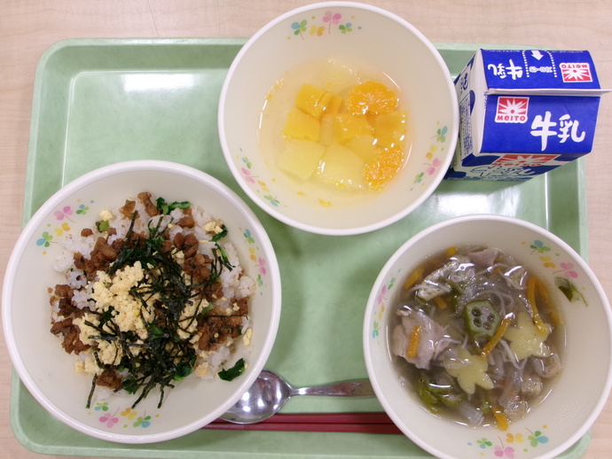今日の給食