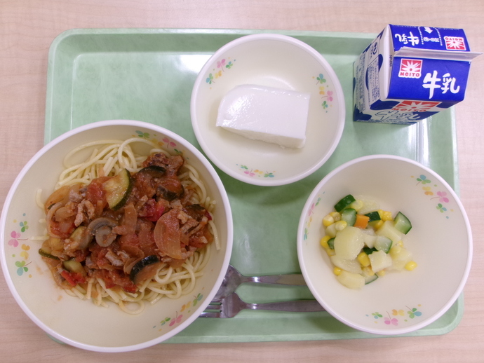 今日の給食