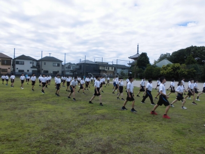 2年学年練習