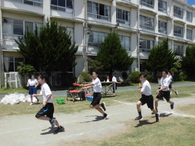 2年学年練習