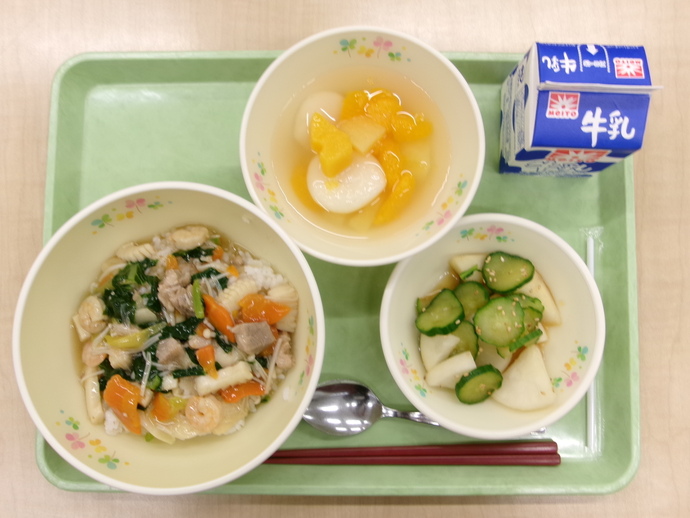 今日の給食