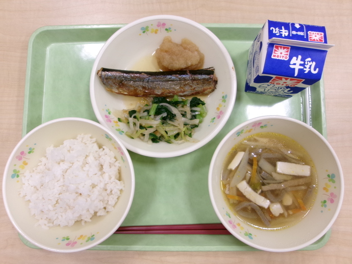 今日の給食