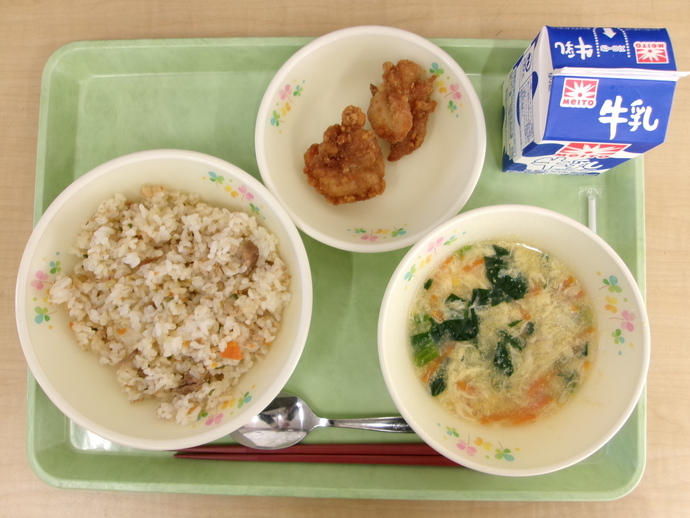 今日の給食