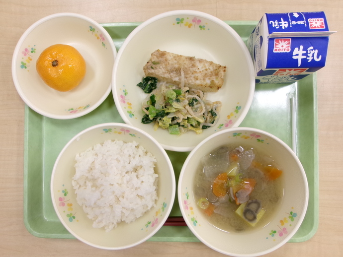 今日の給食