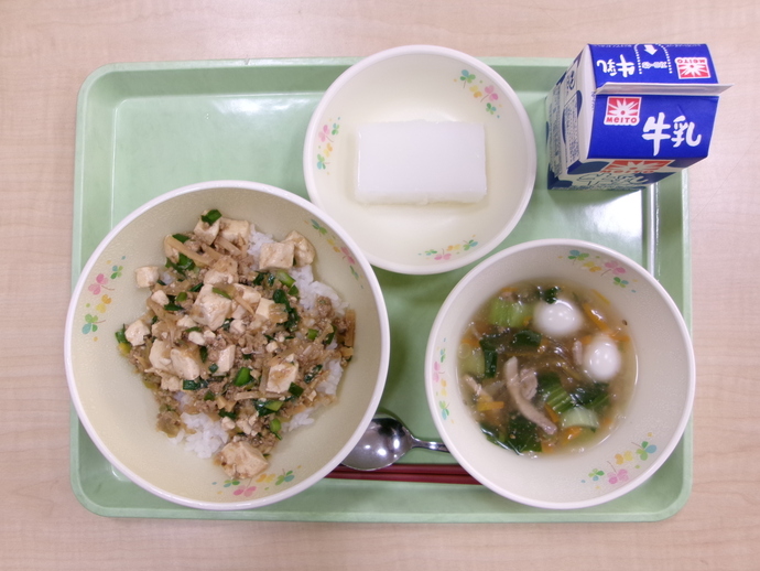 今日の給食