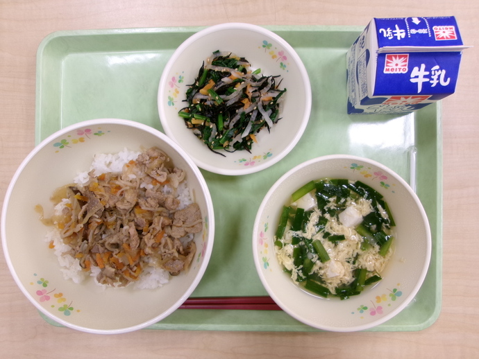 今日の給食