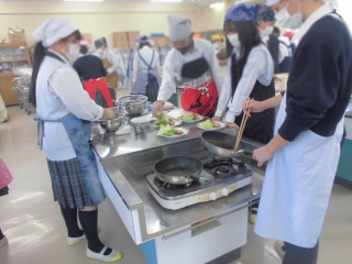 調理実習