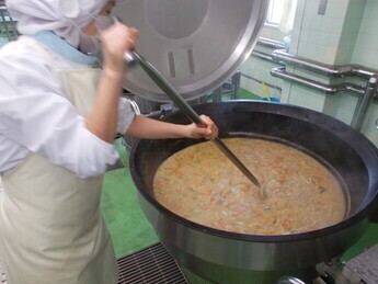 呉汁調理写真