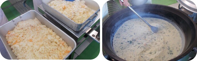 キャロットライス調理写真