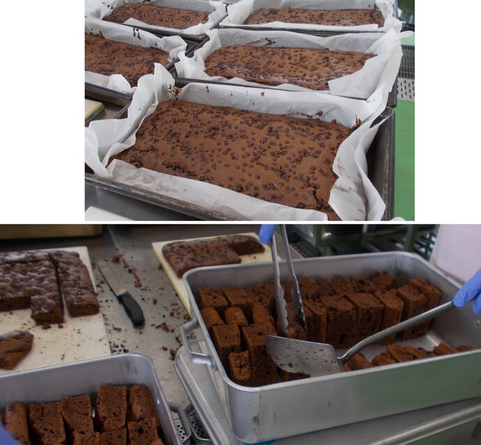 チョコレートケーキ写真