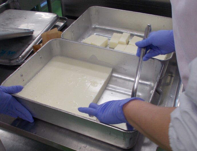 ヨーグルトかん調理写真