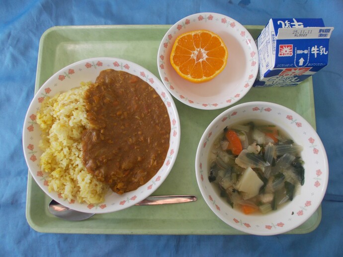 11月4日給食の写真
