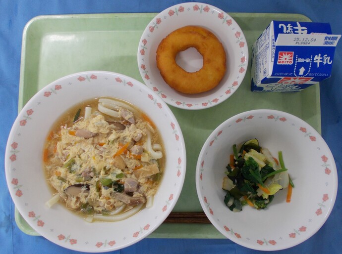 12月1日給食の写真