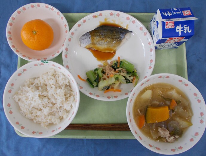 12月22日給食の写真