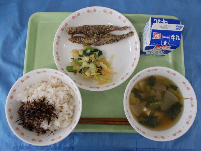 2月27日給食の写真