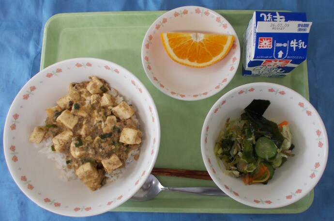 3月2日給食の写真