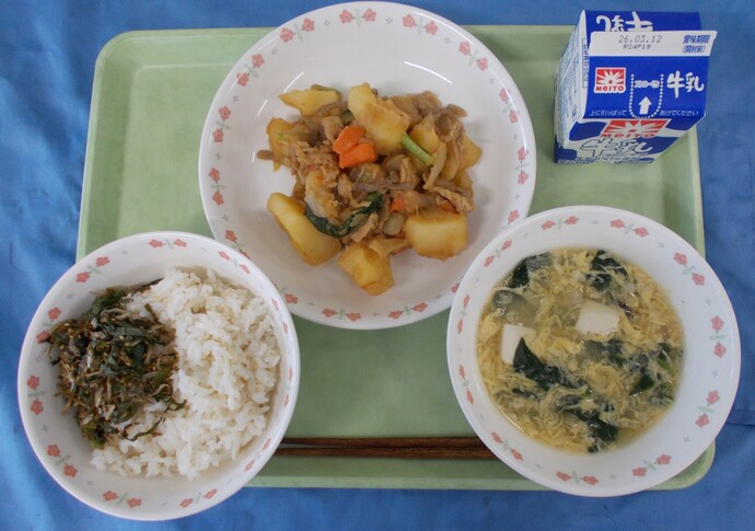 3月5日給食の写真