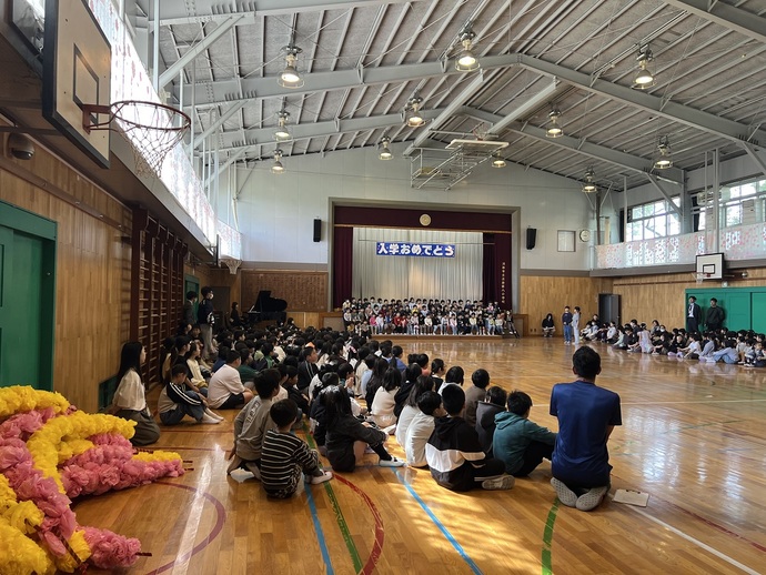 1年生を迎える会