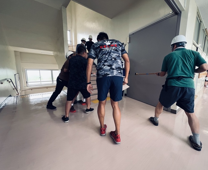 不審者対応訓練