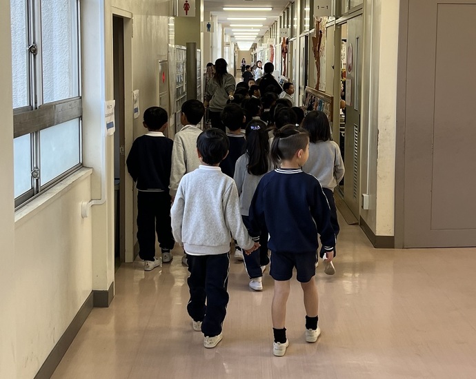 清瀬ゆりかご幼稚園との交流活動