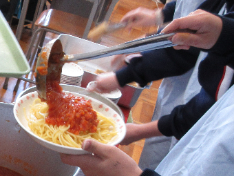 写真　給食