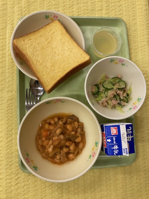 きよせ給食　当日の写真(小学校)