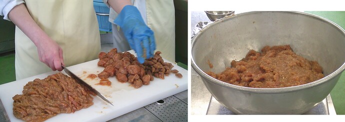 梅ご飯の調理写真