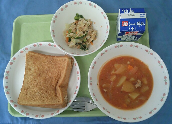 6月16日給食の写真
