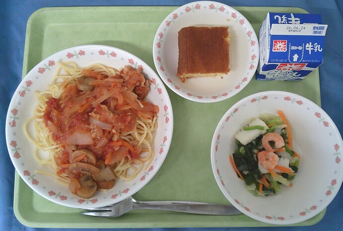 6月17日給食の写真