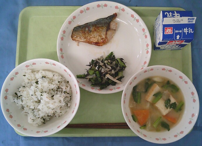 6月19日給食の写真