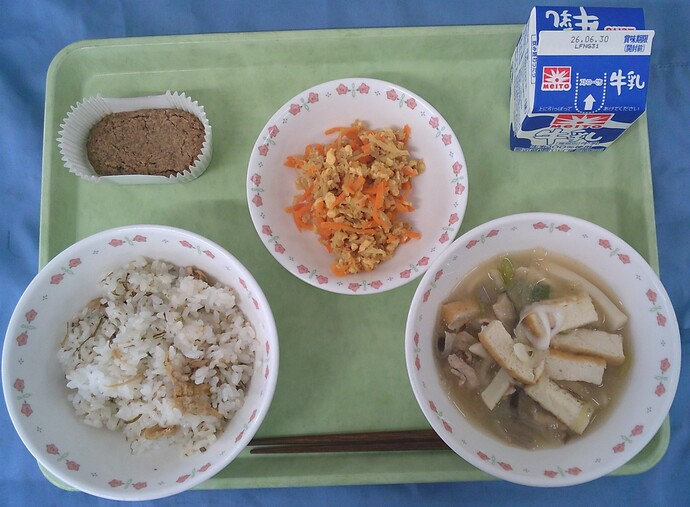 6月23日給食の写真