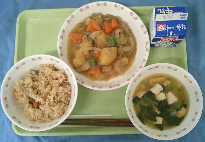 7月2日給食の写真